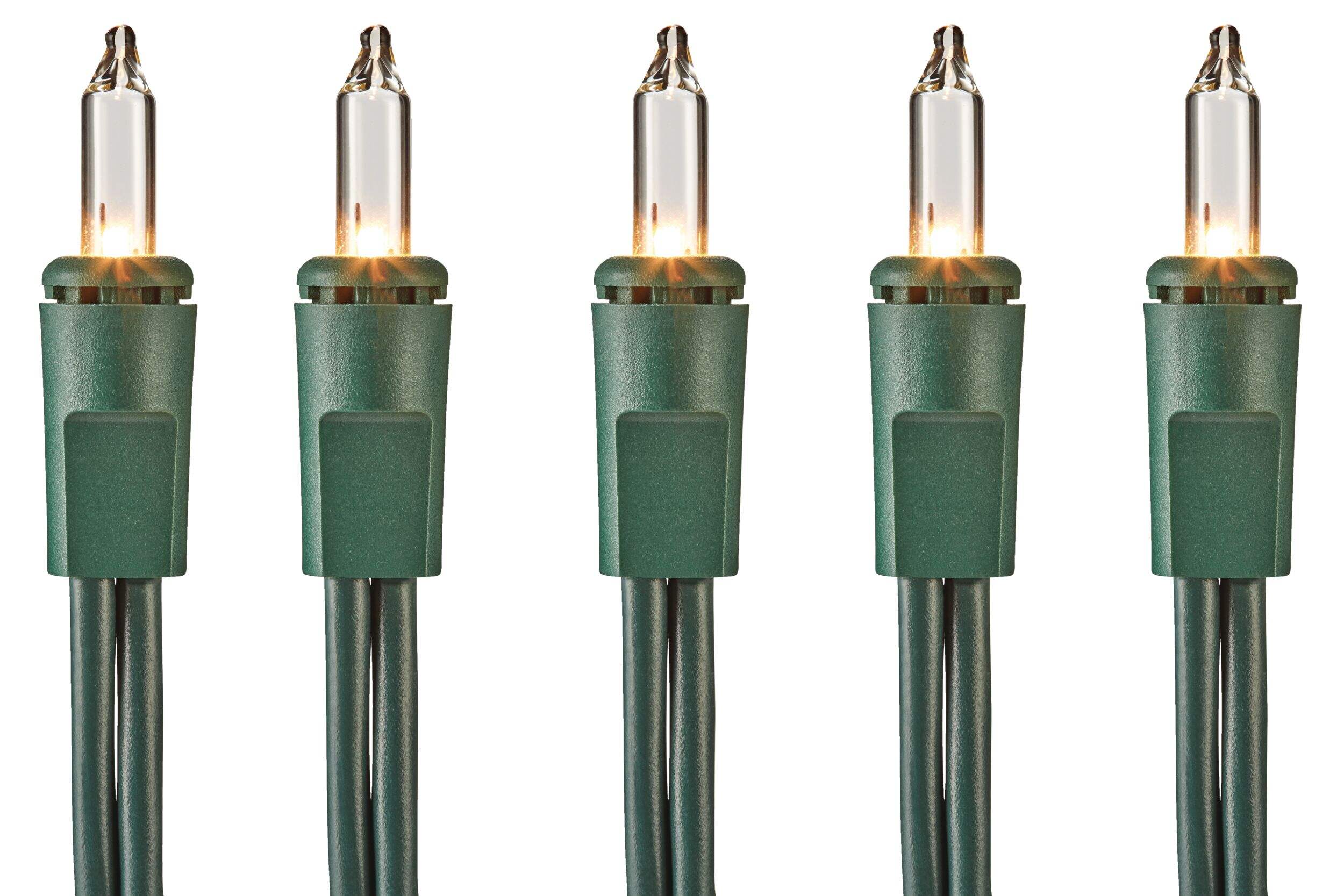 For Living Outdoor 400 Mini Incandescent Christmas Lights, Clear CloseUp