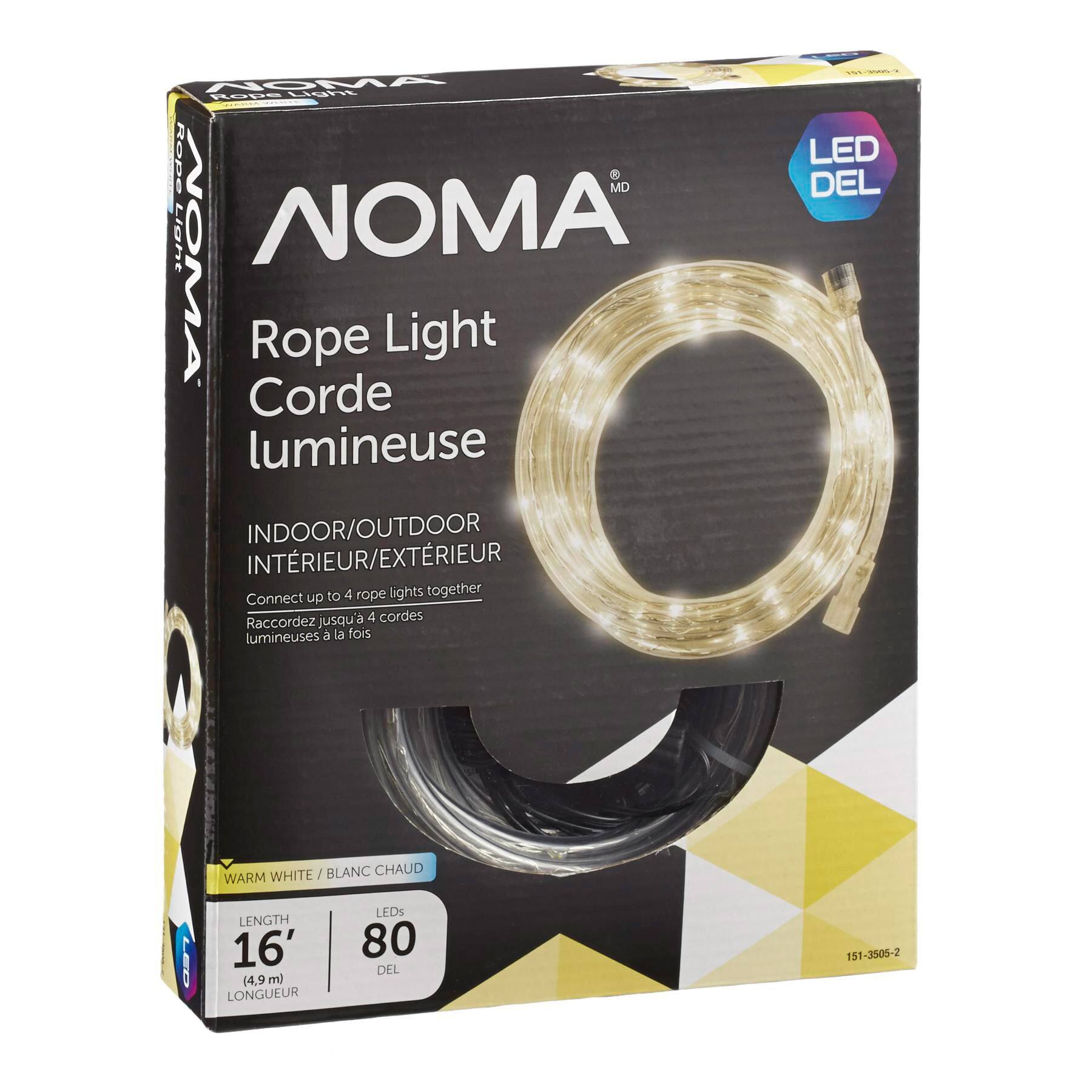 NOMA Mini Outdoor LED Rope Light 16 ft Canadian Tire