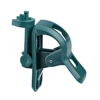 NOMA Quick-Clip 50 C6 Clips for Christmas Lights, Green Front_Angled_Right