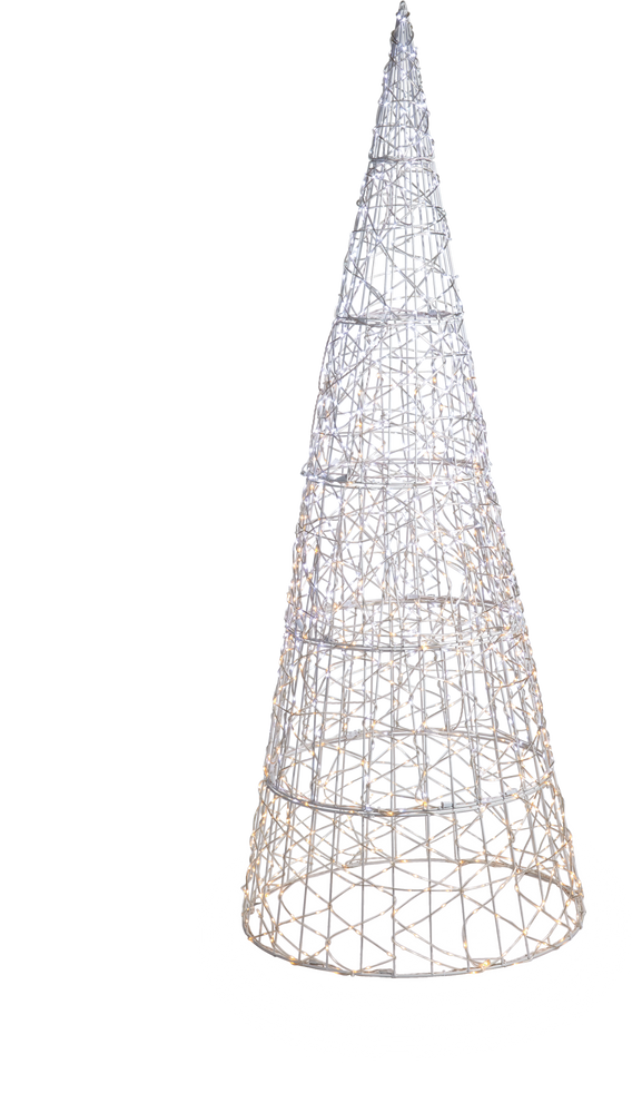 CANVAS Twinkling Cone Tree Christmas Decorations, 1440 MicroBrite LED