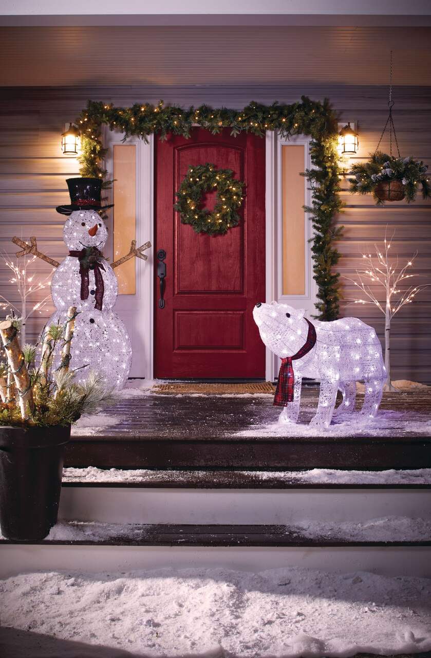 Northlight Décoration de Noël ours polaire blanc 2 ' - Wayfair Canada