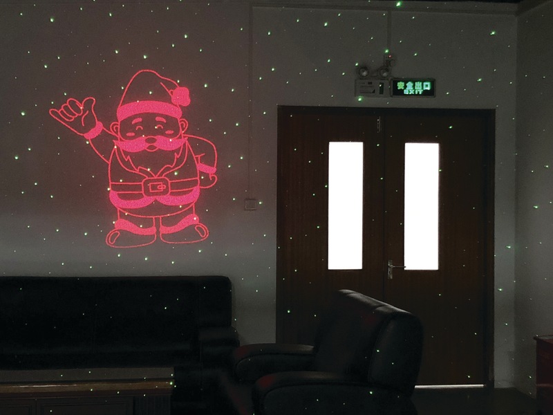 NOMA Outdoor Starlight Motion Animated Laser Projector, Red/Green