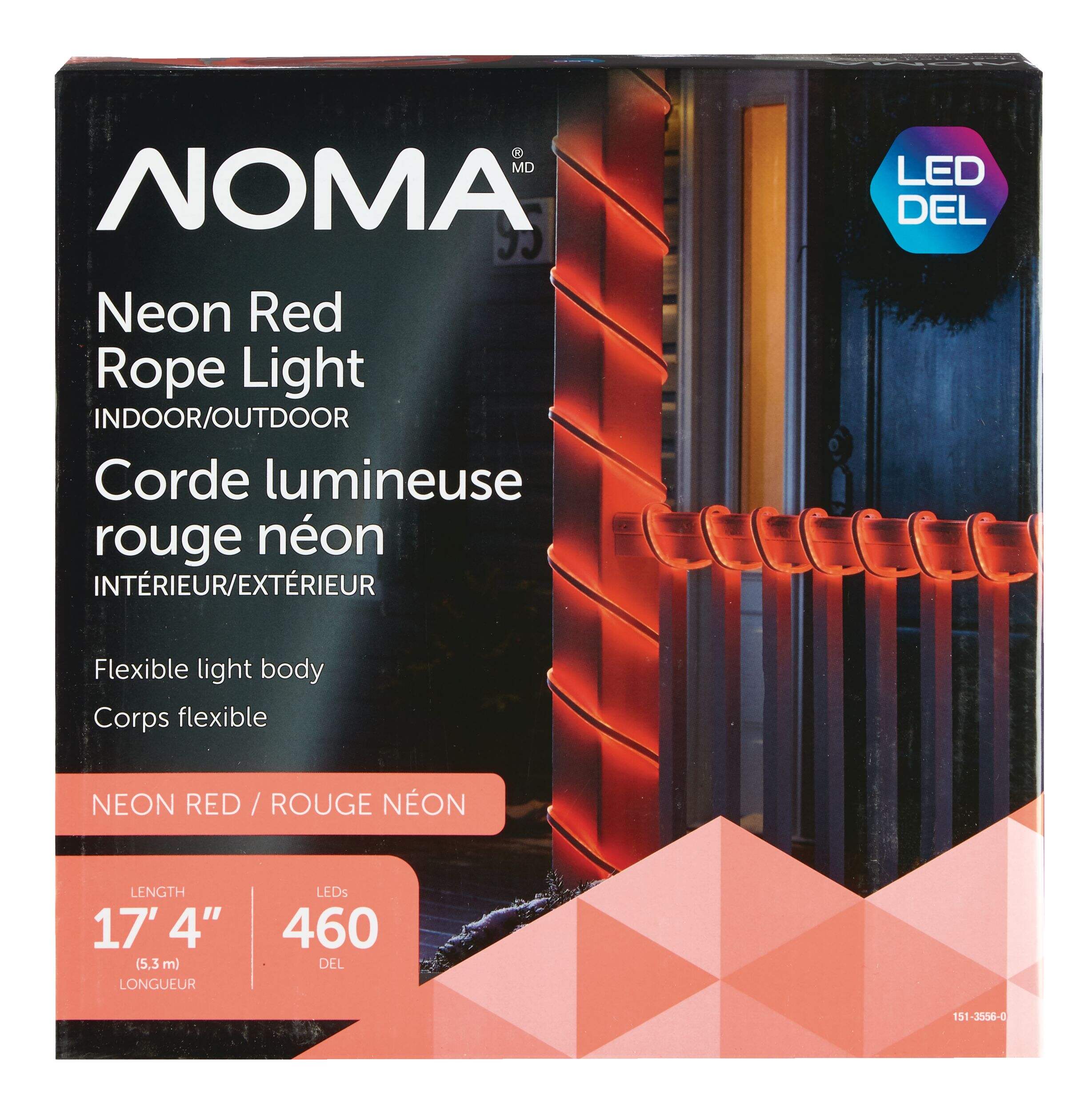 NOMA Neon Rope Lights, Red, 16ft Canadian Tire