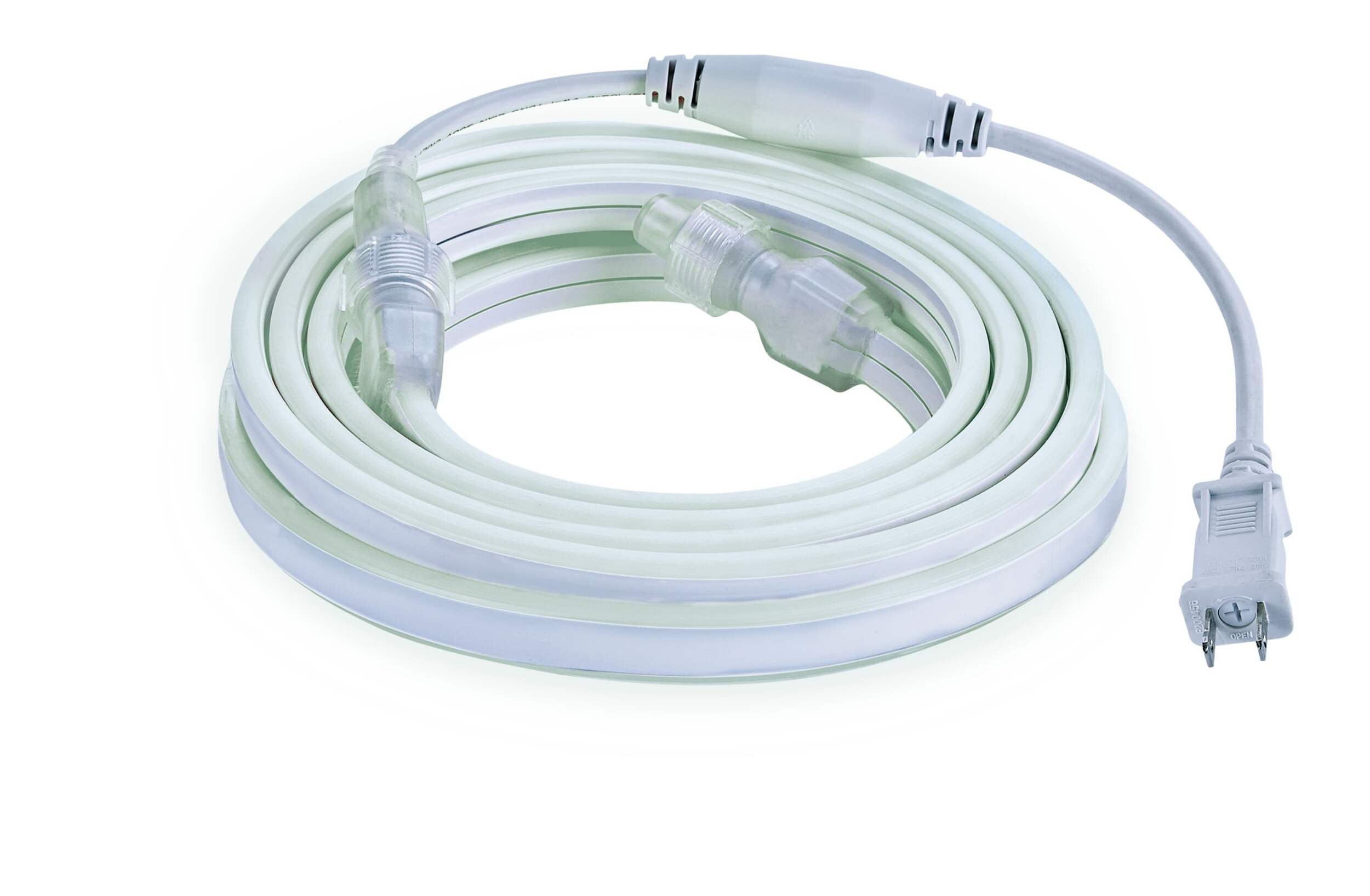 NOMA 16' Neon Rope Lights, Pure White Front_Elevated