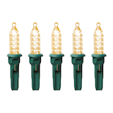 Mini ampoules à DEL de rechange pour guirlandes de Noël For Living, blanc chaud Front_Flat