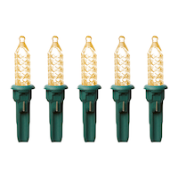 Mini ampoules à DEL de rechange pour guirlandes de Noël For Living, blanc chaud Front_Flat