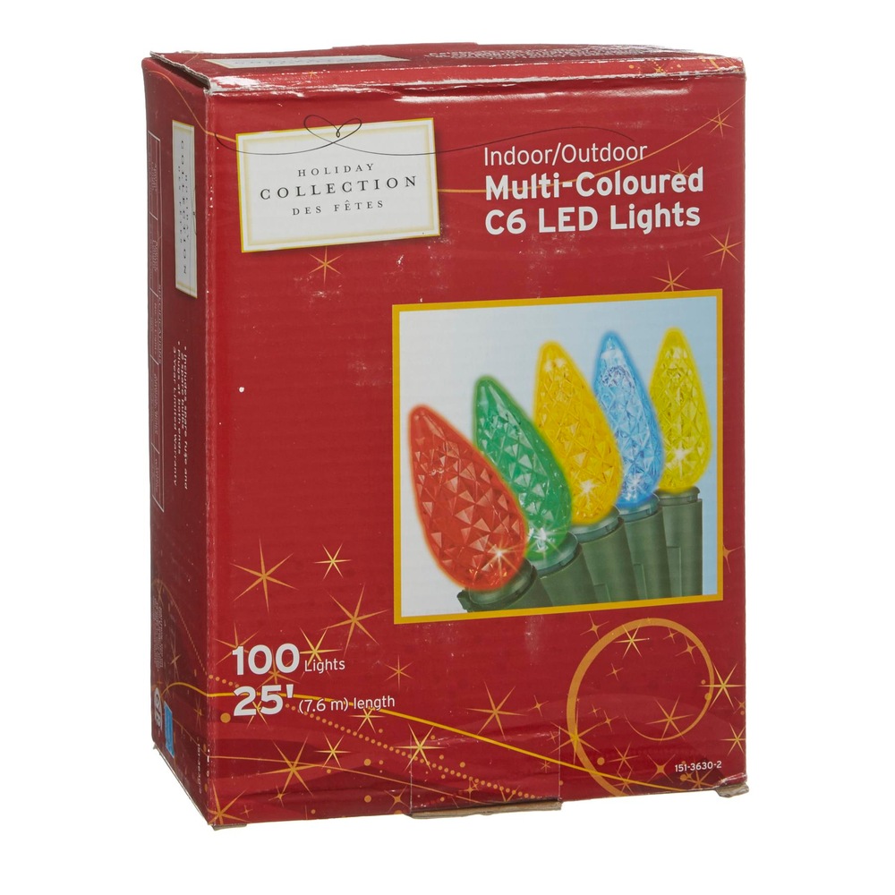 Home Collection 100 Outdoor C9 LED Christmas Lights, MultiColour