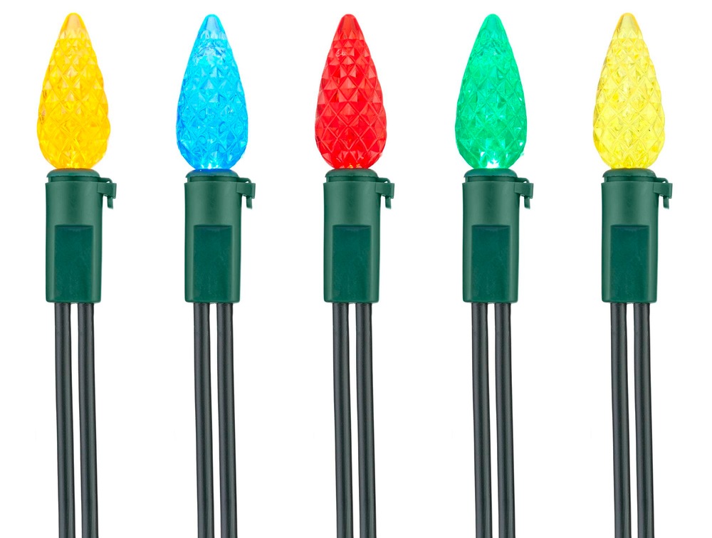 Home Collection 100 Outdoor C9 LED Christmas Lights, MultiColour