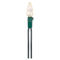 NOMA Outdoor C6 LED 70 Christmas Lights, 23-ft 8", Warm White