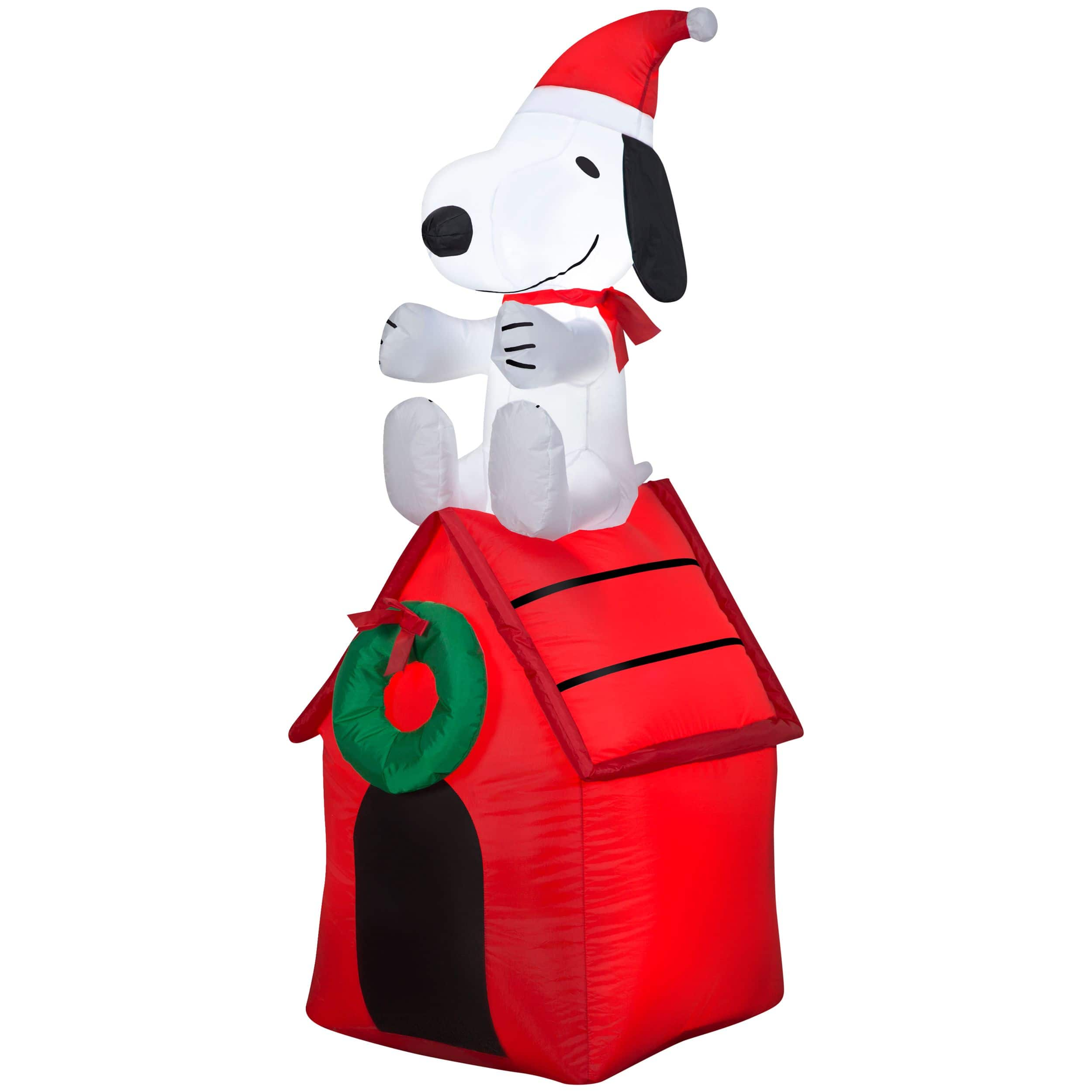 snoopy red baron christmas inflatable