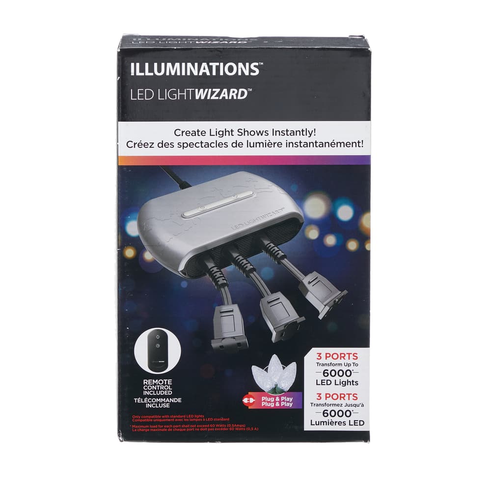 LED Light Wizard for Christmas Lights with Remote Canadian Tire