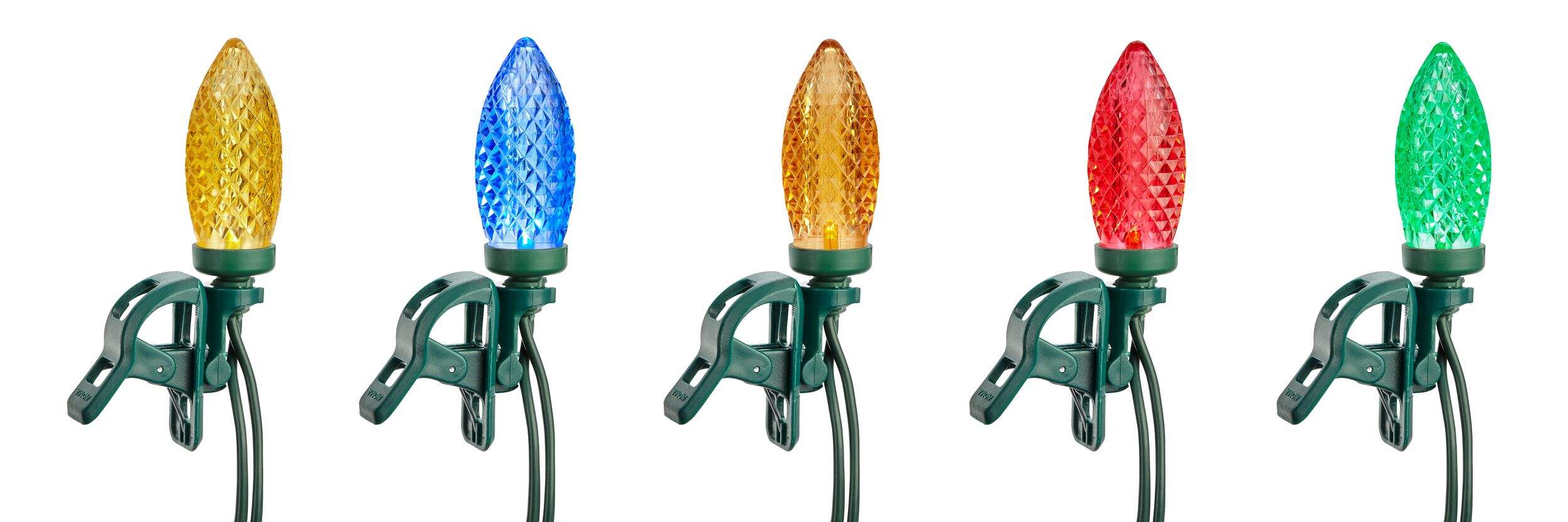 NOMA Quick-Clip 100 C9 LED Lights, ML CloseUp