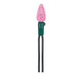 Lumières DEL Winterguard extérieur C6 NOMA, rose, paq. 70 CloseUp