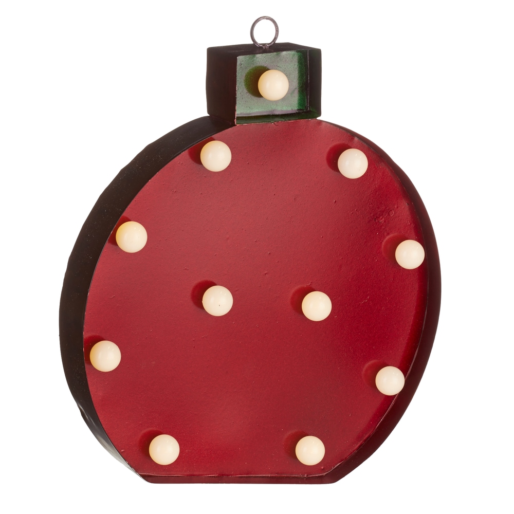 CANVAS Tree Ornament Marquee Sign, Assorted Canadian Tire