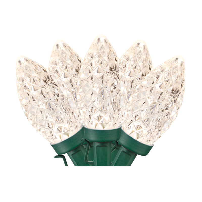 NOMA Indoor/Outdoor C9 String Christmas Lights, 25 LED Lights, Warm