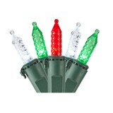 Mini-lumières d'extérieur à DEL NOMA Winterguard, rouge/vert/blanc, paq. 70 CloseUp