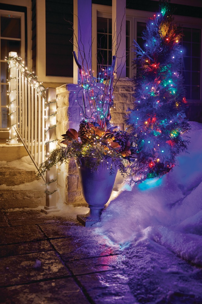 NOMA Advanced Cluster Christmas Lights, 150 Lights, Warm White, 25ft