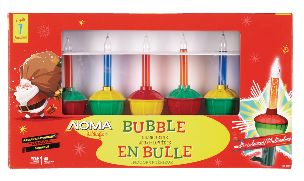 NOMA Heritage Incandescent Bubble Lights, Multicoloured Canadian Tire