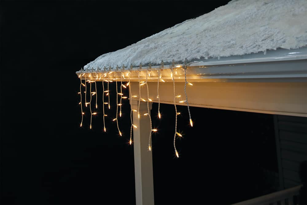 icicle solar lights