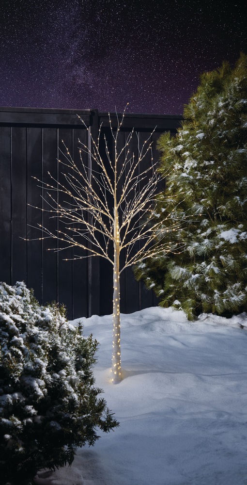 CANVAS LED Starry Night Tree, Warm White, 6ft Canadian Tire