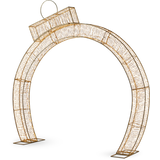 Arche décor géant CANVAS Micro-Brite, blanc chaud, 8 pi Front_Angled_Left