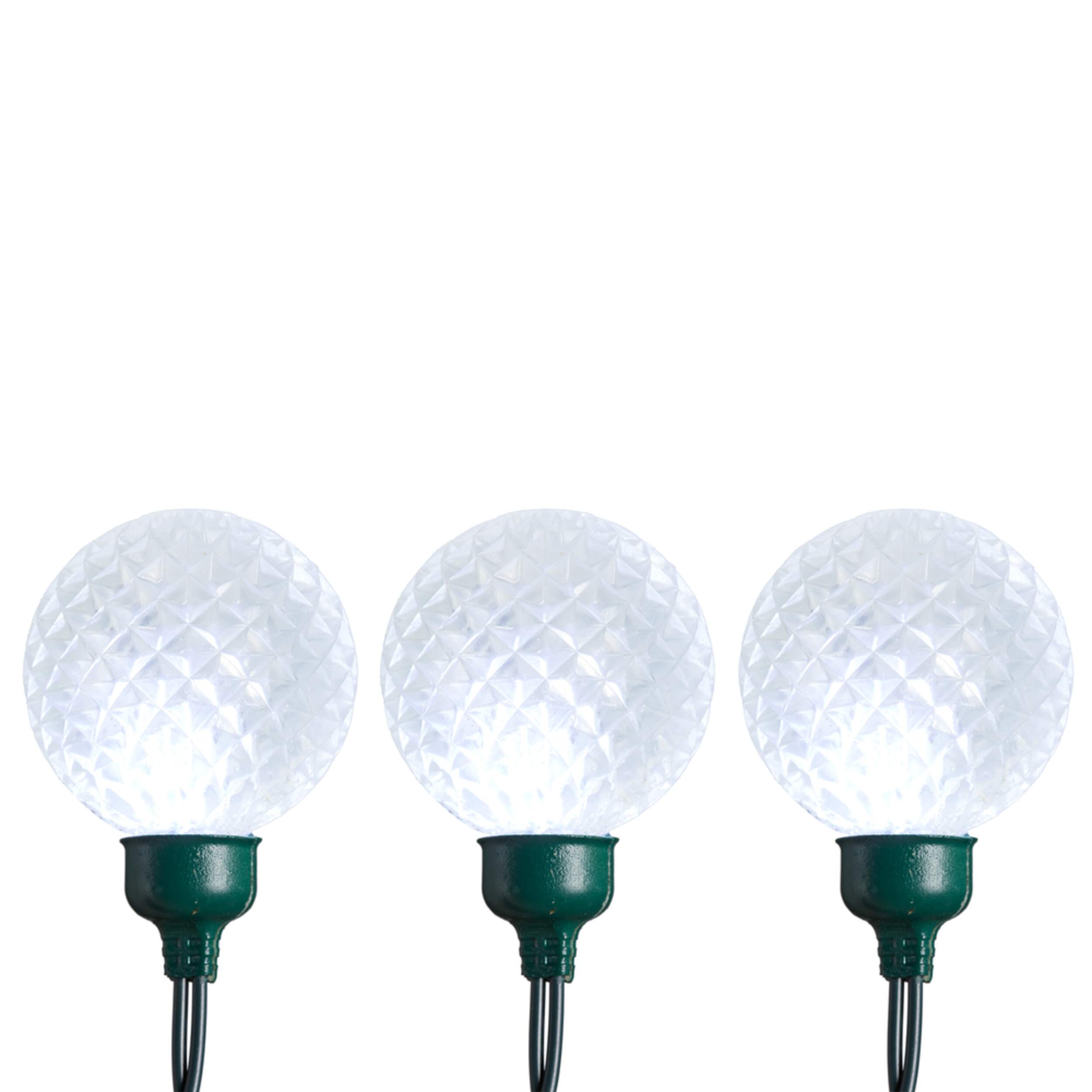 Ampoules globes NOMA Northern Shimmer, blanc pur, 10 Canadian Tire