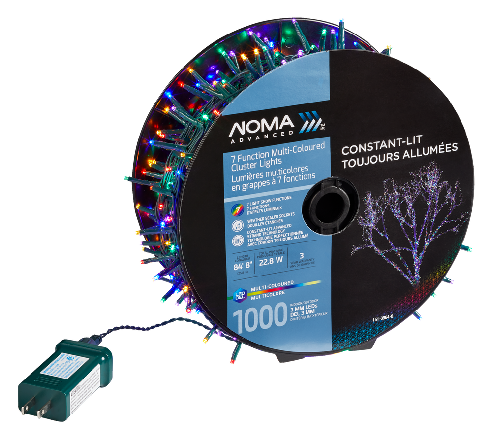 NOMA Advanced Guirlande de Noël lumineuse, 1 000 ampoules à DEL