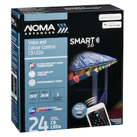 Noma Advanced Smart Voice Command C9 Lights Front_Angled_Right