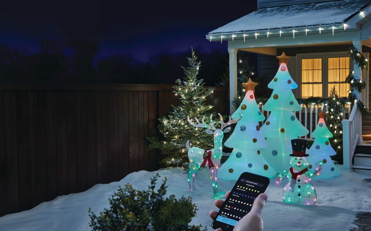 NOMA Northern Shimmer 10 C9 Christmas Lights, 180 LED Lights, Iridescent