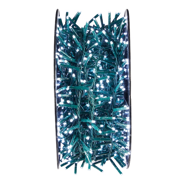 NOMA Advanced Cluster Lightshow Christmas Lights, 1000 LED Lights, Pure