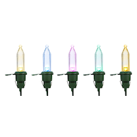 Mini-ampoules de Noël à DEL de rechange NOMA, couleur changeante, 1,8 à 3,6 V