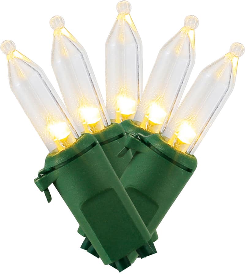 NOMA Mini Christmas Lights Replacement Bulbs 3.6V, 5 LED Lights, Warm ...