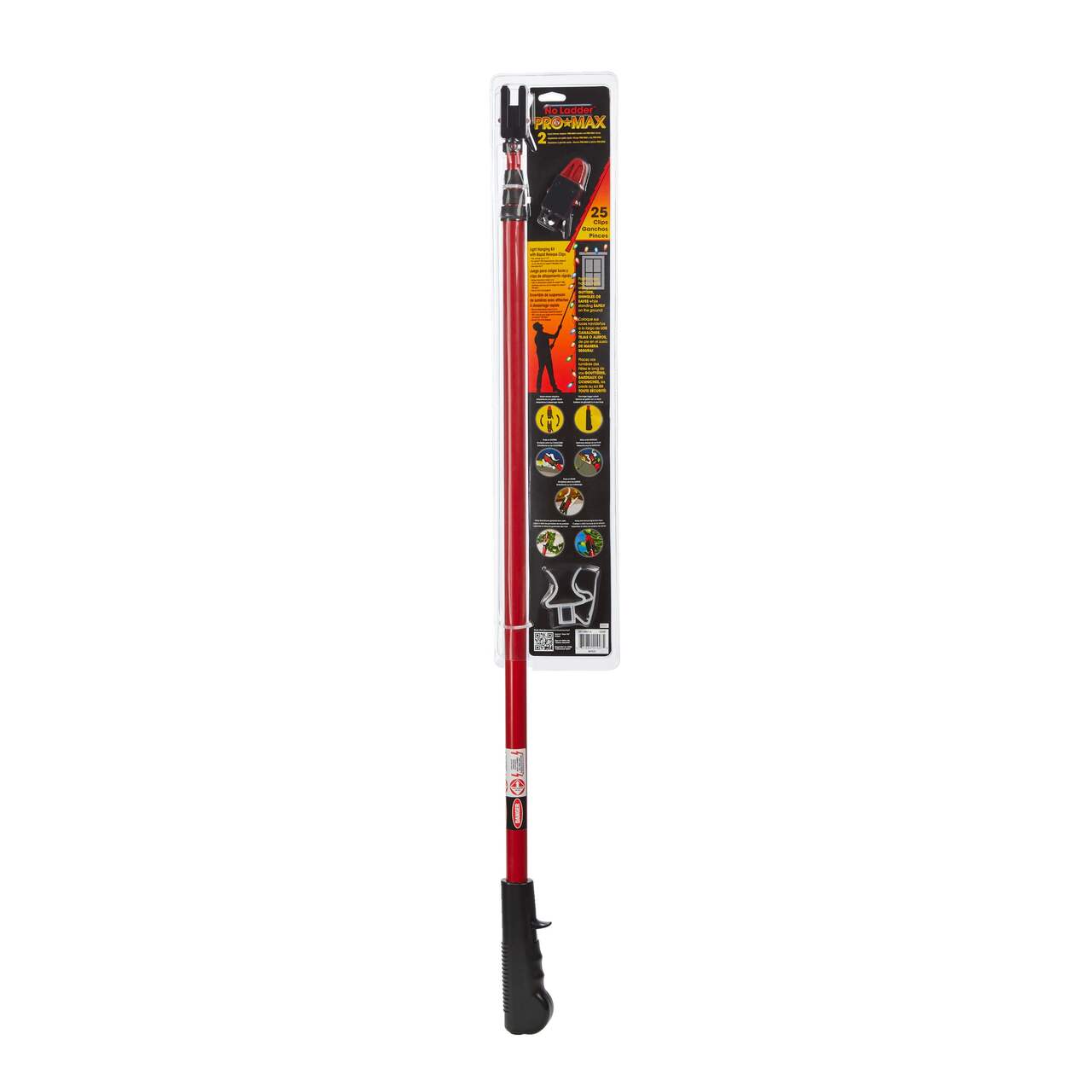  No Ladder PRO Telescoping Pole with 25 Rapid Release