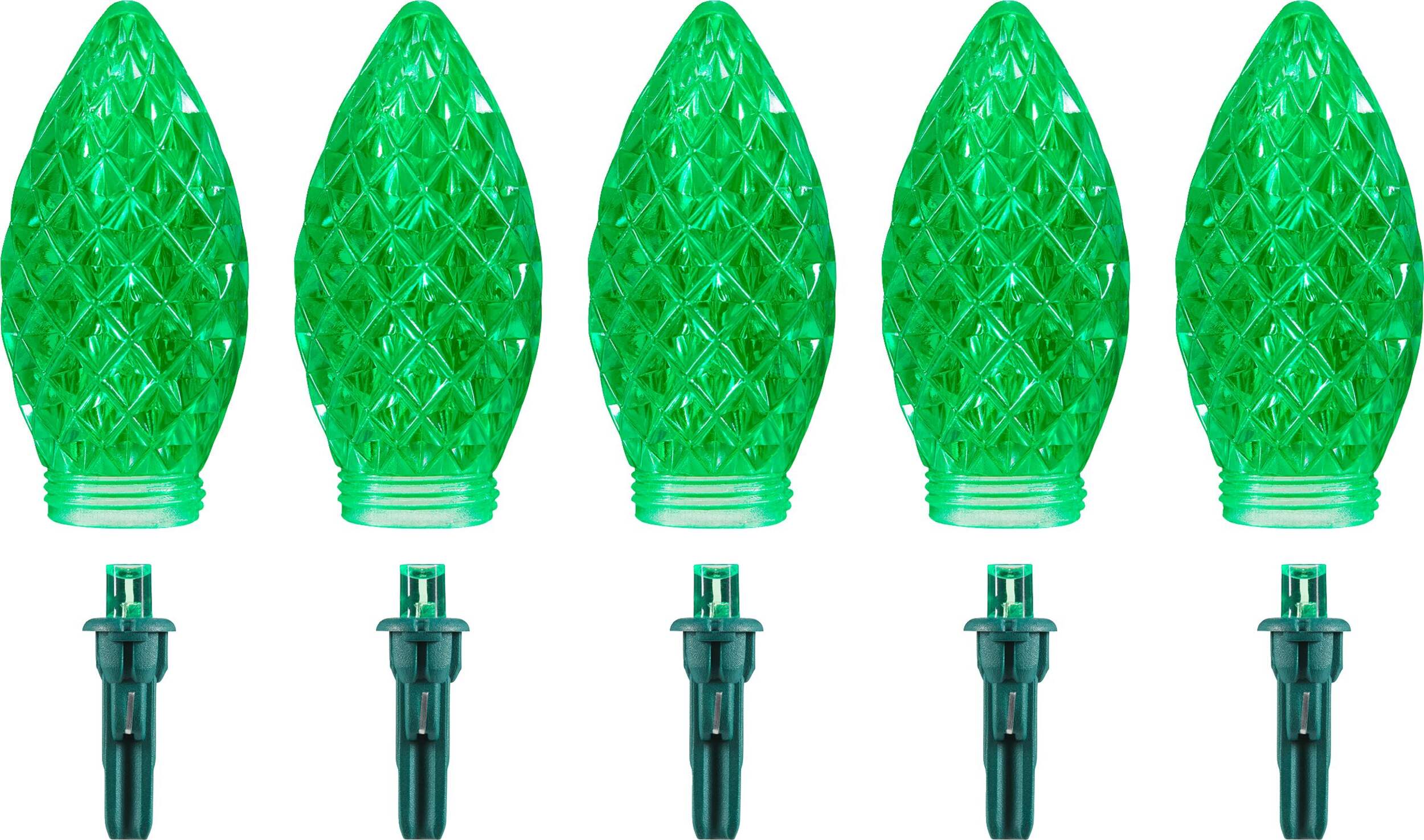 NOMA C9 LED Replacement Bulbs, Green Canadian Tire