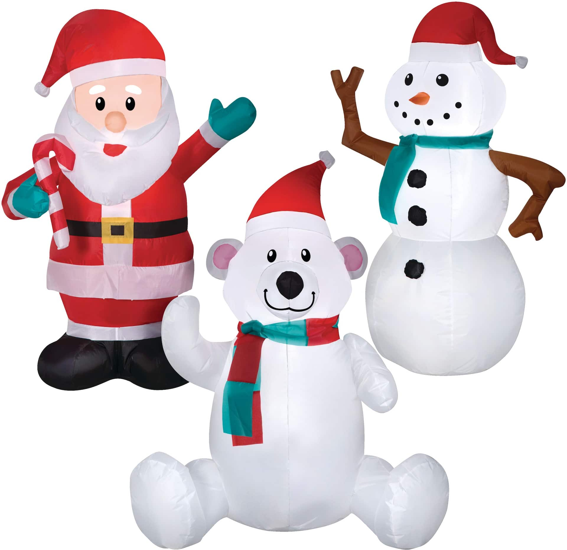 RARE Gemmy Christmas 7 Foot Classic Snowman Inflatable selling