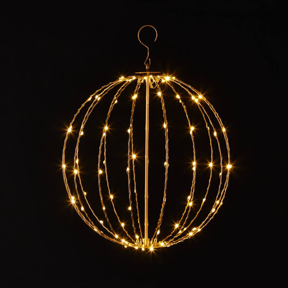 hanging globe christmas lights