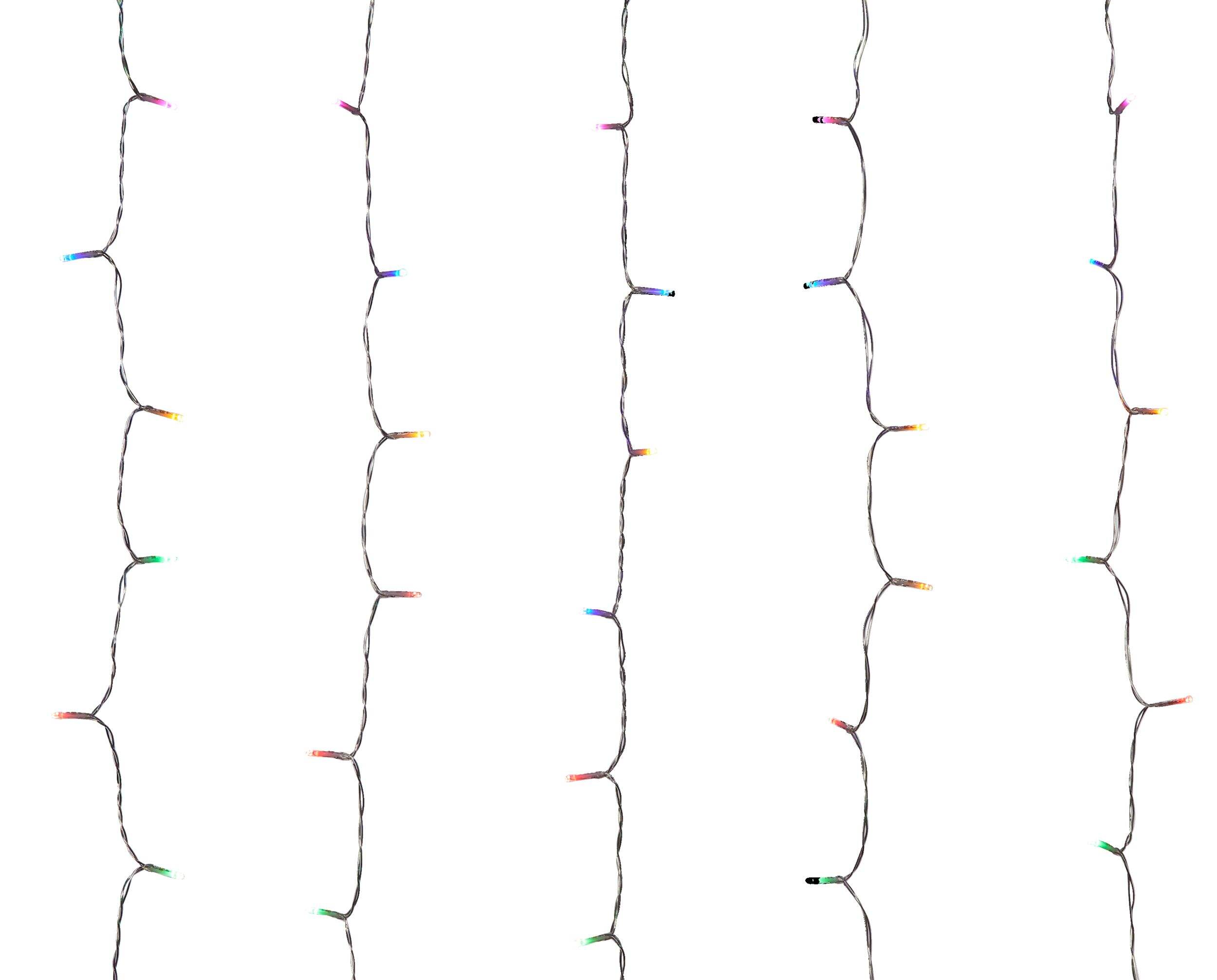 NOMA Advanced Colour-Changing Curtain Lights, Dual Colour CloseUp