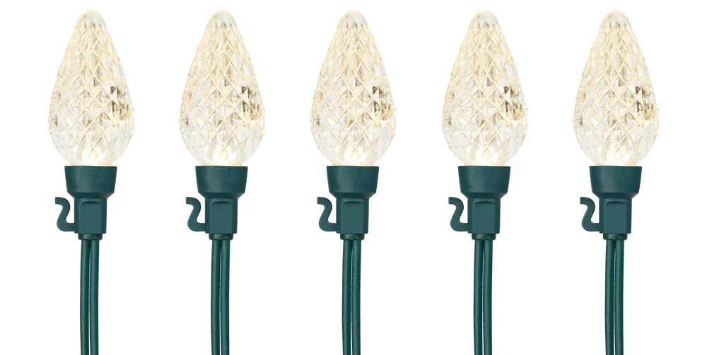 NOMA Advanced Evertough C9 Christmas Lights, 35 LED Lights, Warm White