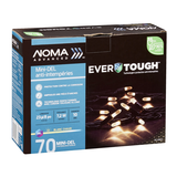 Mini-lumières de Noël à DEL NOMA Advanced EverTough, blanc chaud, 23 pi 8 po, paq. 70 Front_Angled_Right