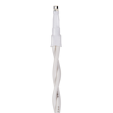 NOMA Advanced Super Bright Twinkle Icicle LED Lights, Warm White, 70-pc CloseUp