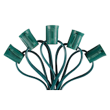 NOMA Advanced C9 Stringer Set, Custom LED, Indoor/Outdoor, 120W, 100-pc CloseUp