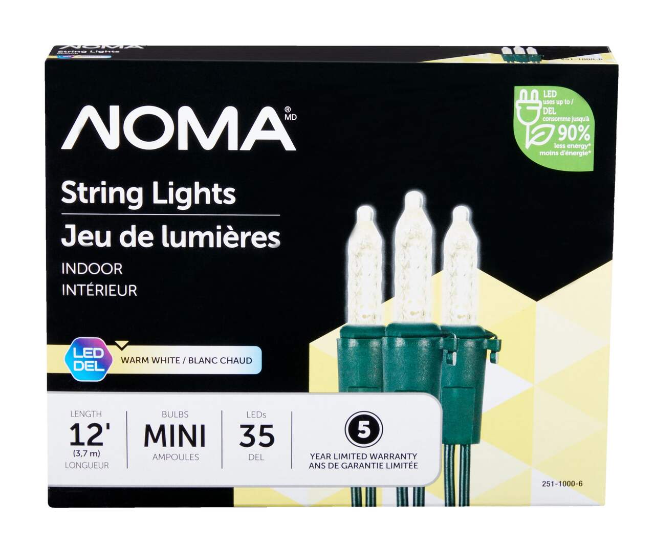 NOMA Indoor Mini LED 35, Warm White