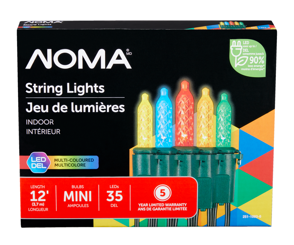 NOMA Indoor Mini LED 35, Multi Colour Canadian Tire