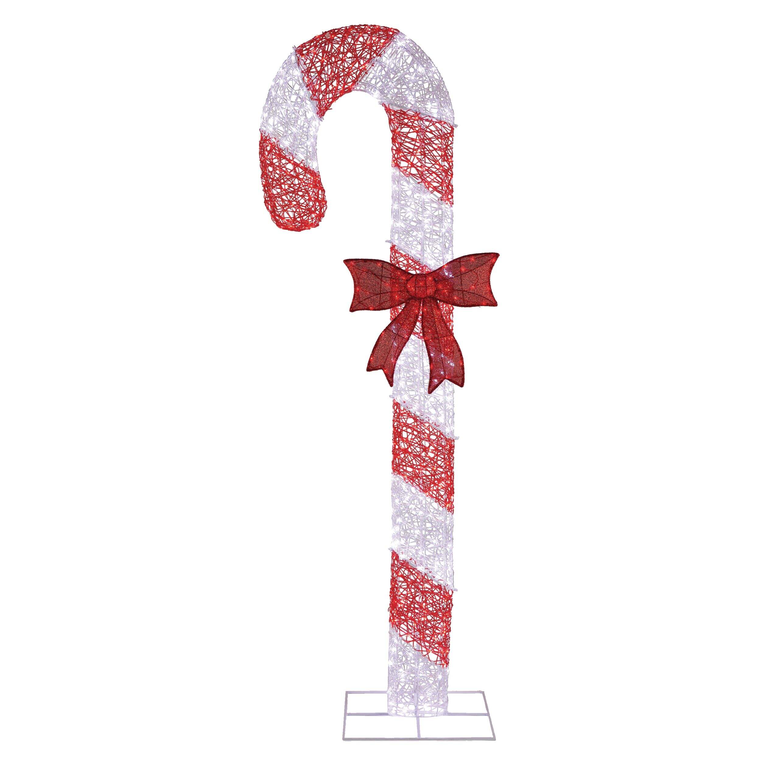 CANVAS LED Whimsical Candy Cane Decoration, 8ft Canadian Tire