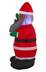 Gemmy Airblown® Santa, Christmas Décorations, 3.5-ft Side_Left