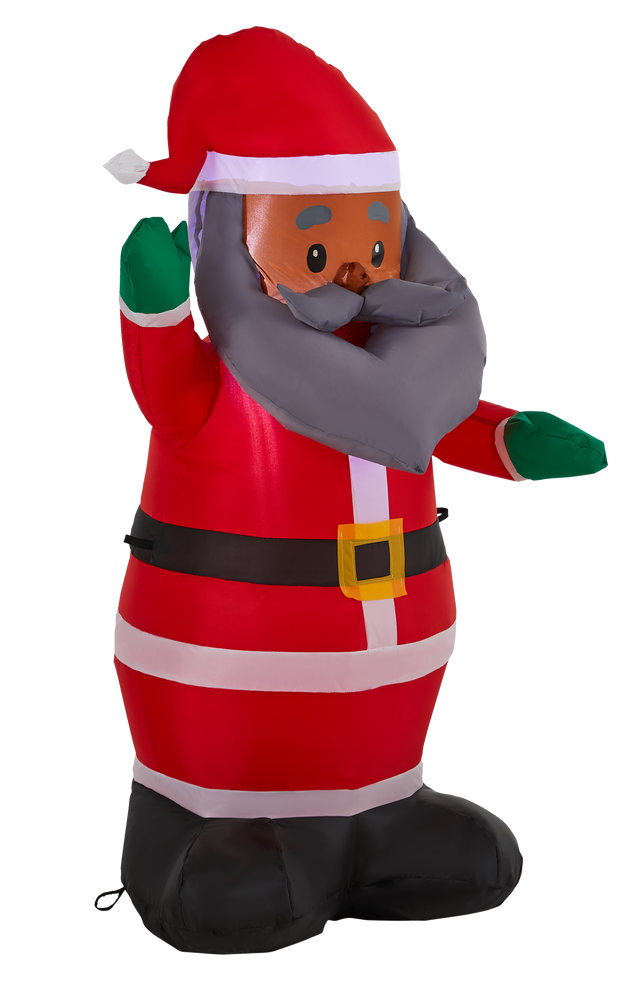 Inflatable Santa, Christmas Décorations, 3 1/2ft Canadian Tire