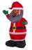 Gemmy Airblown® Santa, Christmas Décorations, 3.5-ft Front_Three_Fourths_Angled_Left