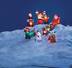 Gemmy Airblown® Santa, Christmas Décorations, 3.5-ft Composite_or_Mixed