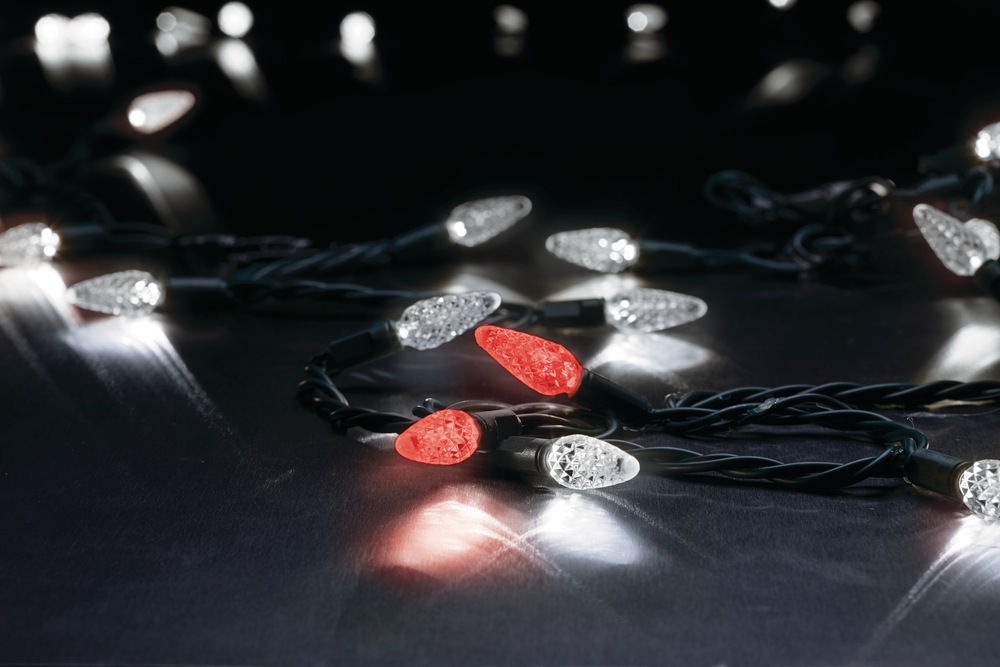 Lumières des fêtes NOMA Advanced Evertough, 70 ampoules à DEL C6, blanc