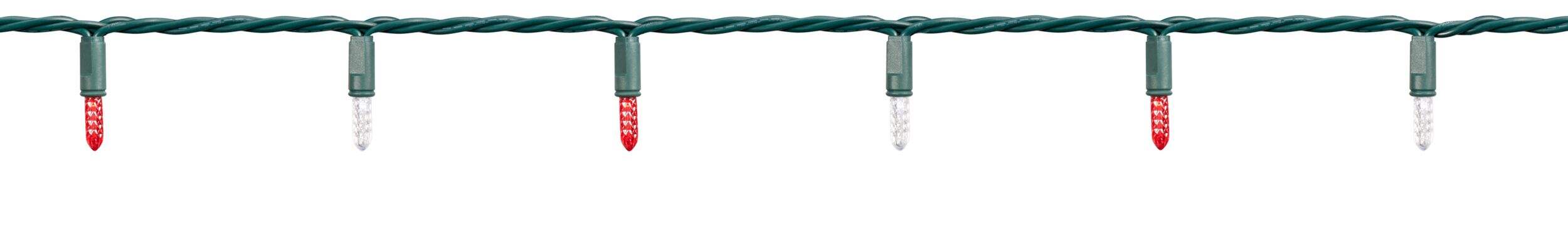 NOMA Advanced Evertough Mini LED Lights, 70, Pure White/Red CloseUp